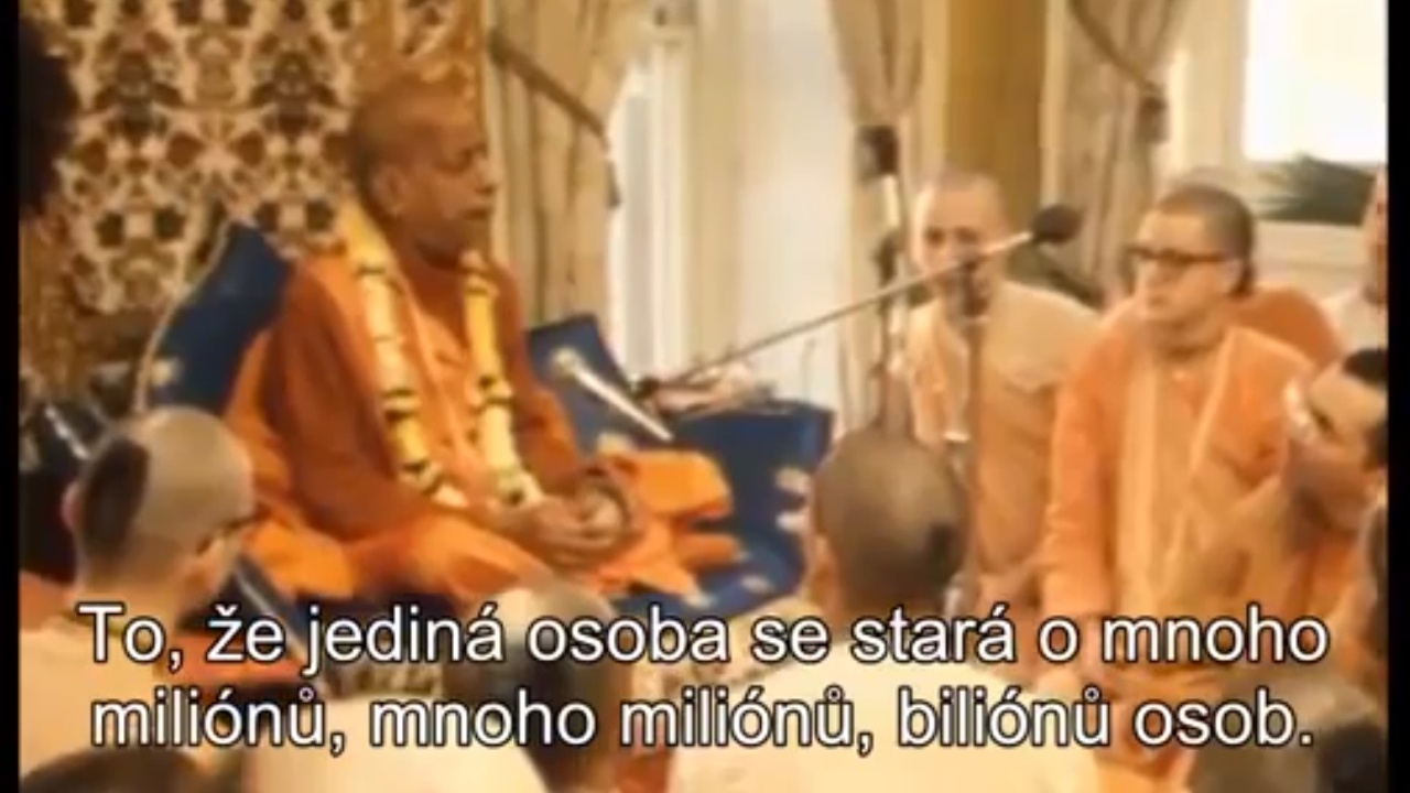 Prabhupáda - Existuje jedna Zvrchovaná Osoba - 039