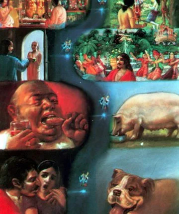 Bhagavad-Gītā 15.8-9