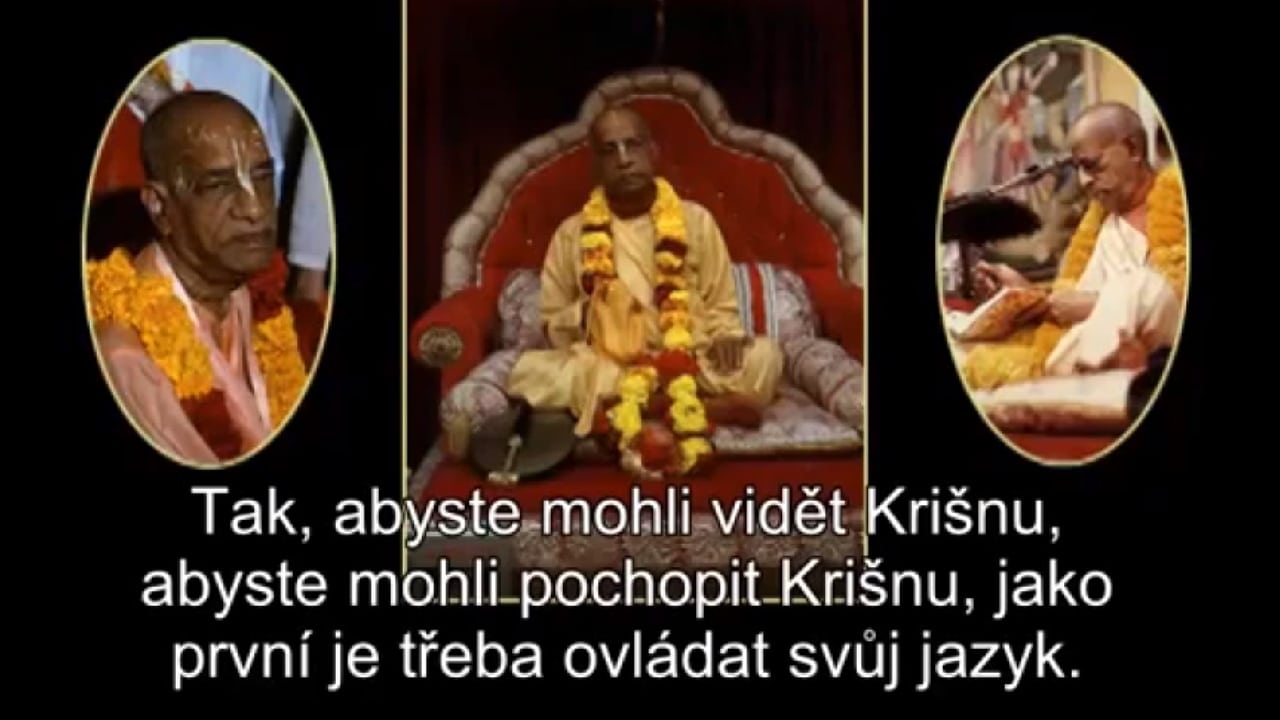 Prabhupáda - K pochopeniu Krišnu potrebujeme špeciálne zmysly - 238