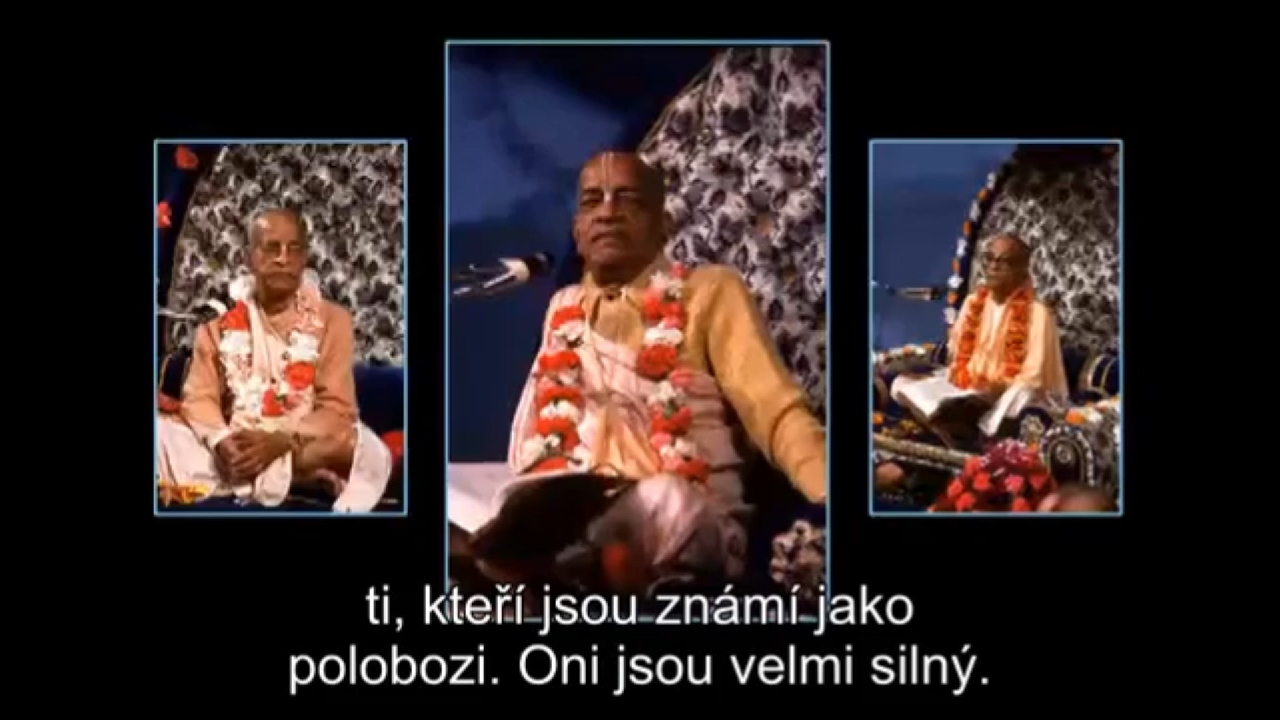 Prabhupáda - V Božej vláde musí byť veľa riaditeľov, Nazývajú sa polobohovia - 254