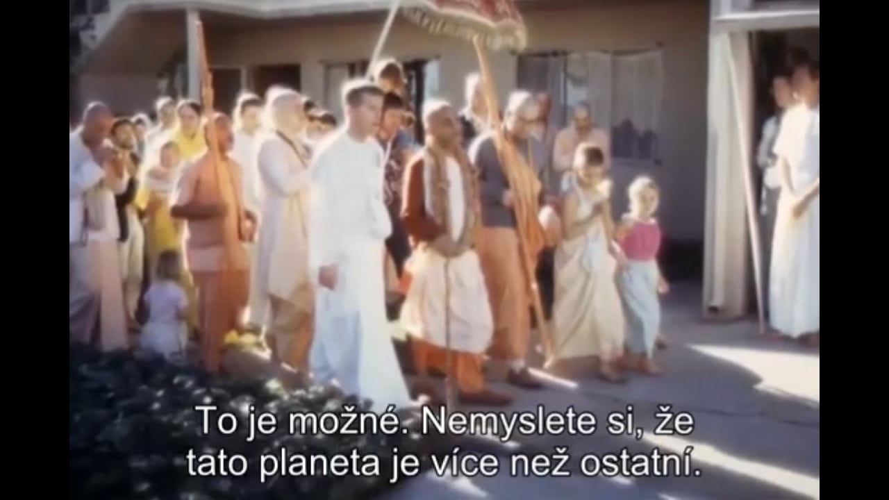 Prabhupáda - Môžete získať slobodný život, nie je to žiadna rozprávka alebo vymyslený príbeh - 458